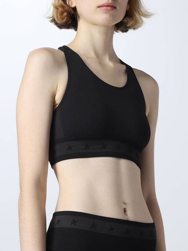 Laceback Bra Top Black - GOLDEN GOOSE - BALAAN 6