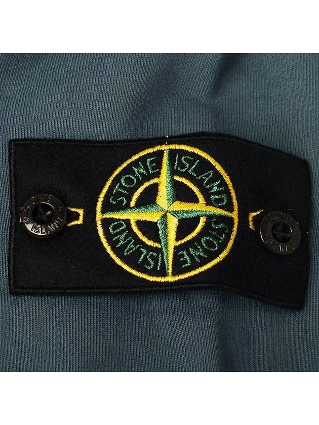 Compass Patch Crew Neck Sweatshirt Grey - STONE ISLAND - BALAAN 5