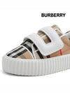 Vintage Check Low Junior Low Top Sneakers - BURBERRY - BALAAN 6