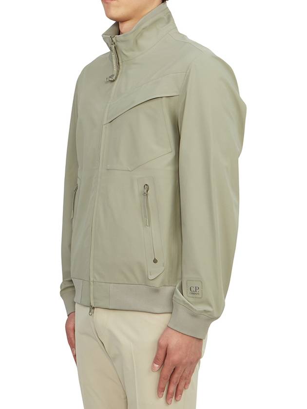 Metropolis Zip-Up Jacket Green - CP COMPANY - BALAAN 4