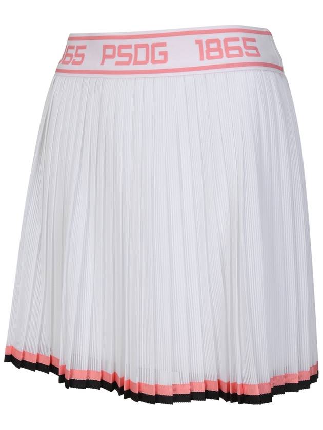 Pleated layered skirt WH - PASSARDI - BALAAN 3