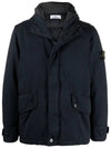 David-TC Down Short Parka Navy - STONE ISLAND - BALAAN 2