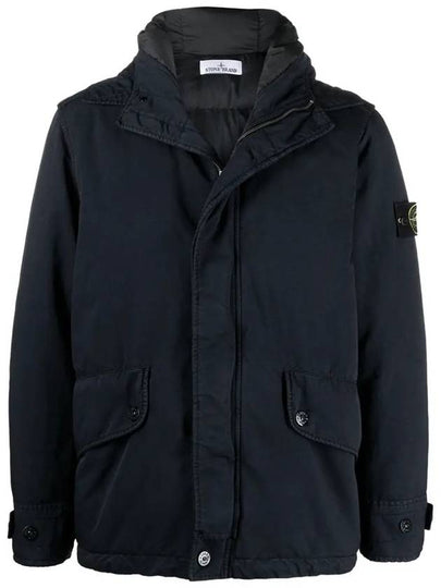 David-TC Down Short Parka Navy - STONE ISLAND - BALAAN 2