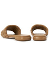 Matelasse Nappa Leather Slippers Caramel - MIU MIU - BALAAN 7