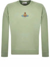 ORB Logo Crewneck Sweatshirt Pastaccio - VIVIENNE WESTWOOD - BALAAN 2