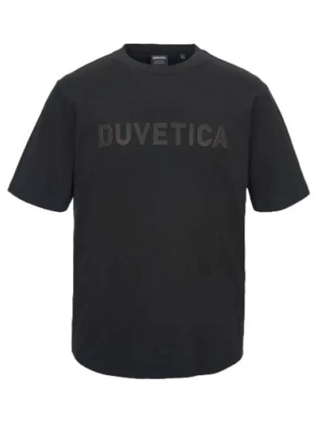 Nevsky black men s short sleeved t shirt - DUVETICA - BALAAN 1