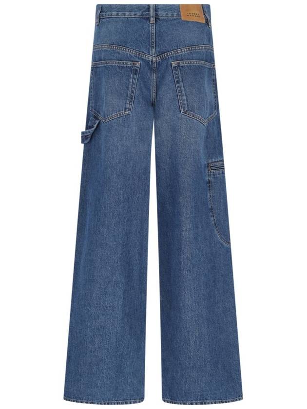 Solene Wide Jean Blue - ISABEL MARANT ETOILE - BALAAN 3