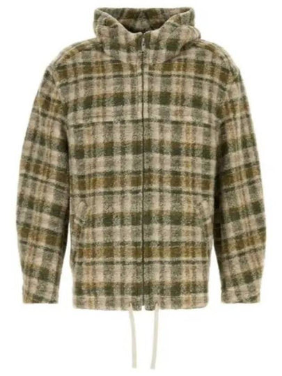 Kurt Oversized Check Wool Jacket Green - ISABEL MARANT - BALAAN 2