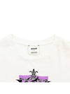 Women's Print Emblem Short Sleeve TShirt White 0UPT53 0U993 - EMILIO PUCCI - BALAAN 4