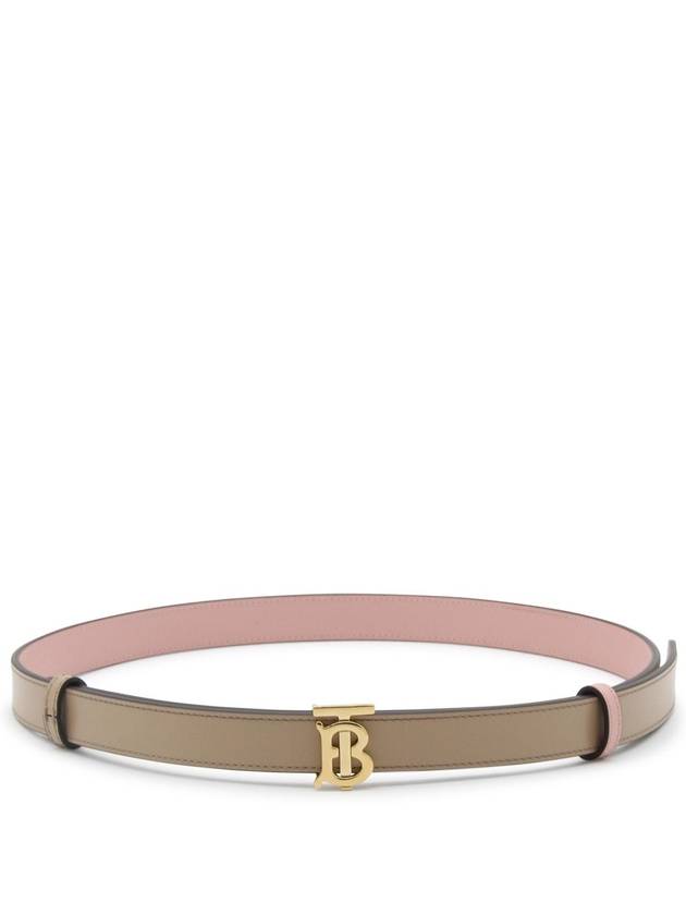 24 ss OAT Beige DUSKY Pink Leather Belt 8066050A1435 B0481005203 - BURBERRY - BALAAN 1