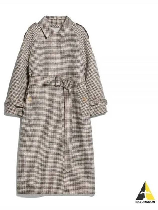 Fitwrench Water Repellent Trench Coat Grey - MAX MARA - BALAAN 2