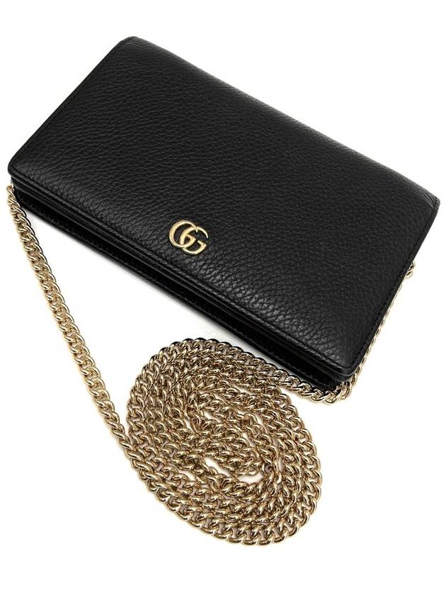 GG gold Marmont chain cross bag 497985 - GUCCI - BALAAN 1