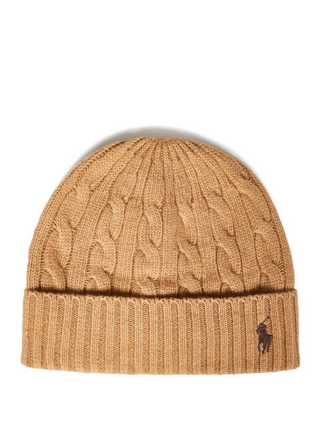 Polo Ralph Lauren Hat Beanie Classic Polo Wool Blend Accessories - POLO RALPH LAUREN - BALAAN 1