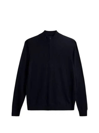 KIYAN QUARTER ZIP SWEATER FMKW11608 6855 Men s zipper - J.LINDEBERG - BALAAN 1