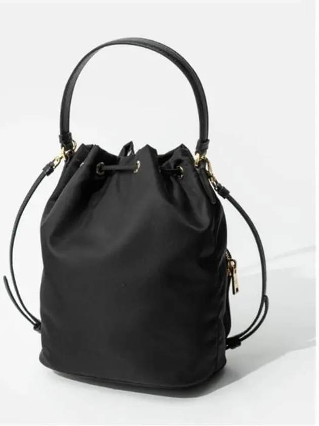 Duet Re-Nylon Bucket Bag Black - PRADA - BALAAN 4