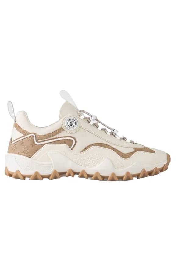 LV Rush Low Top Sneakers Beige - LOUIS VUITTON - BALAAN 1