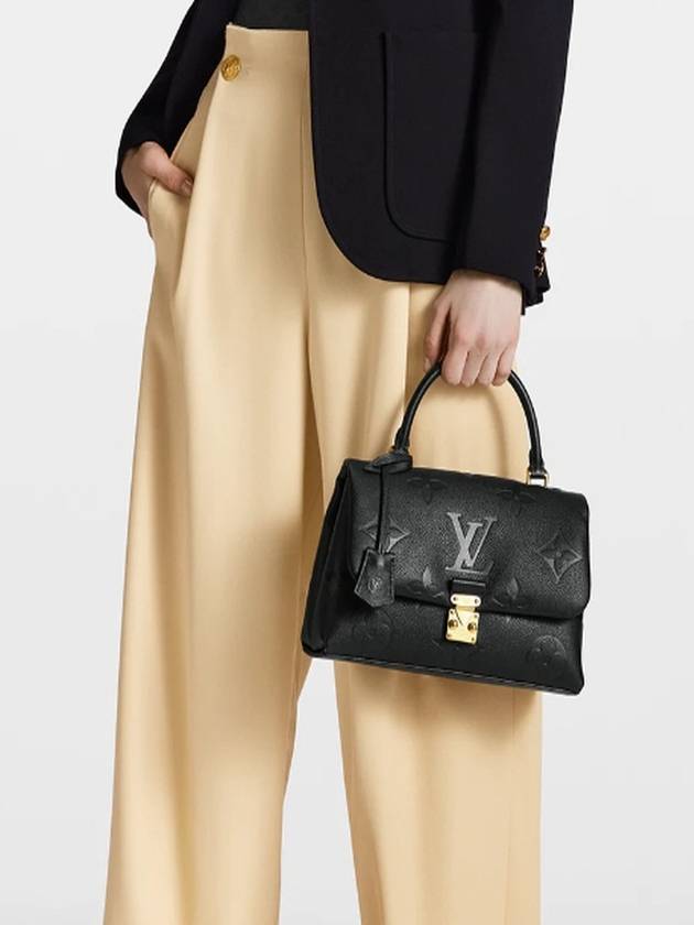 Madeleine Monogram Empreinte Cross Bag Black - LOUIS VUITTON - BALAAN 10