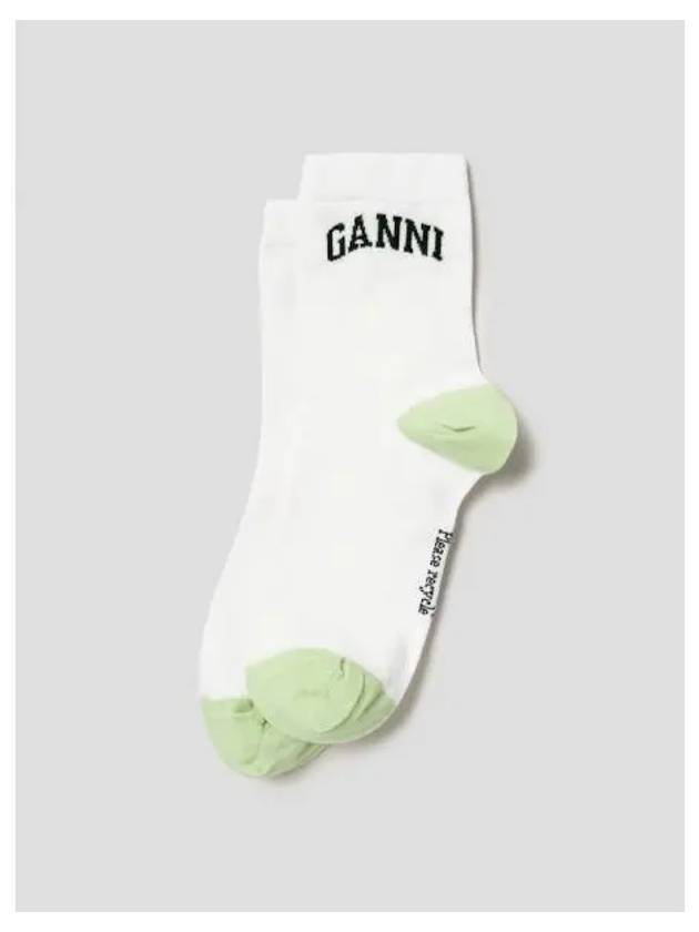 Print Socks Egret Domestic Product GM0024052059243 - GANNI - BALAAN 1