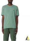 30/1 Jersey Logo Short Sleeve T-Shirt Green - CP COMPANY - BALAAN 2