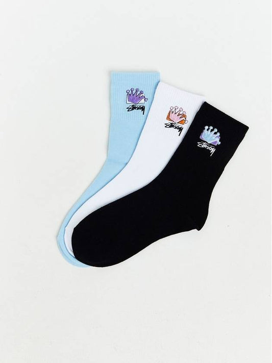 LB Crown Socks 3 Pack - STUSSY - BALAAN 2