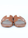 Oran slippers brown 37 240 - HERMES - BALAAN 3