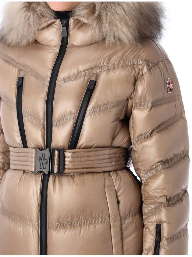 Women s Bernins Down Ski Padded Camel Beige - MONCLER - BALAAN 4