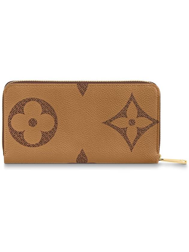 Monogram Reverse Giant Long Wallet Brown - LOUIS VUITTON - BALAAN 5