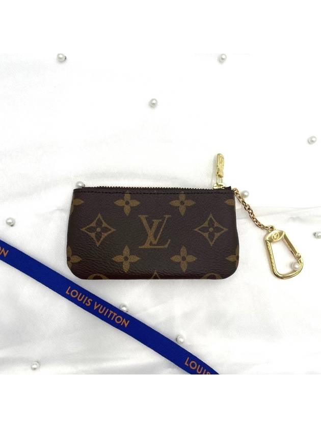 Monogram Key Pouch Coin Purse Brown - LOUIS VUITTON - BALAAN 7