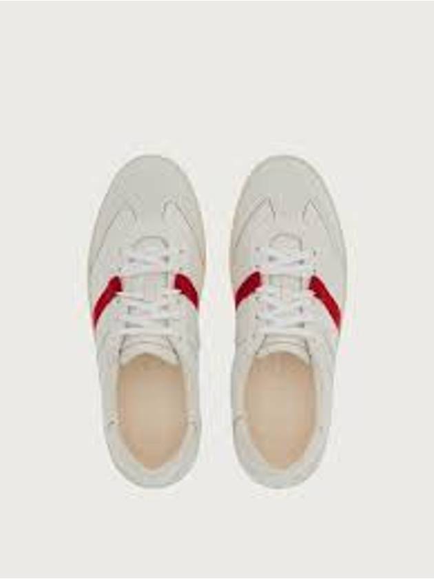 Garda Low-Top Sneakers White - SALVATORE FERRAGAMO - BALAAN 4