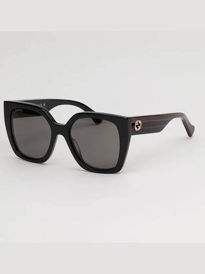 Eyewear Interlocking G Square Frame Sunglasses Black - GUCCI - BALAAN 2