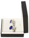 Men's Urban Spirit Cufflinks Silver Blue - MONTBLANC - BALAAN 4