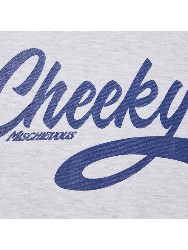 CHEEKY CREW SWEAT GRAY - LIBERE - BALAAN 5