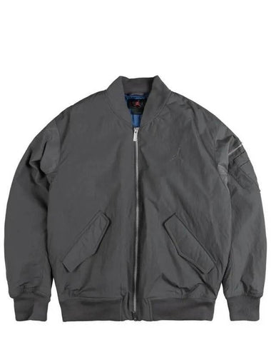 Jordan Renegade Bomber Jacket Iron Grey - NIKE - BALAAN 1