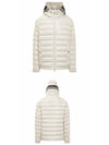 Cornour Logo Short Down Padding White - MONCLER - BALAAN 5