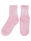 Golf Urbee Middle Socks Pink - BREMI - BALAAN 1