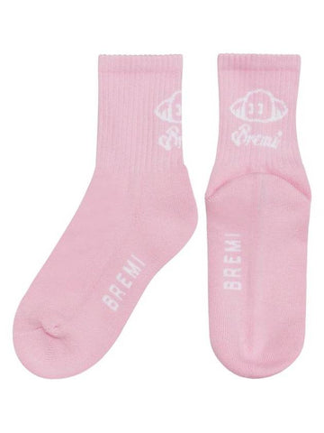 Golf Urbee Middle Socks Pink - BREMI - BALAAN 1