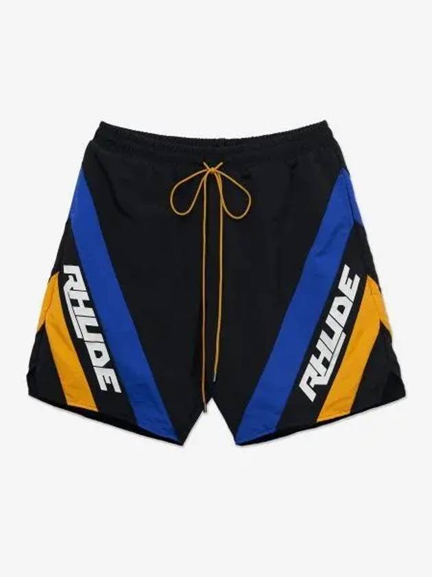 Hydro Shorts Pants Black Blue RHSS23SH35155362 - RHUDE - BALAAN 1