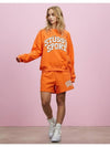 Sports Heavyweight Shorts Orange - STUSSY - BALAAN 6