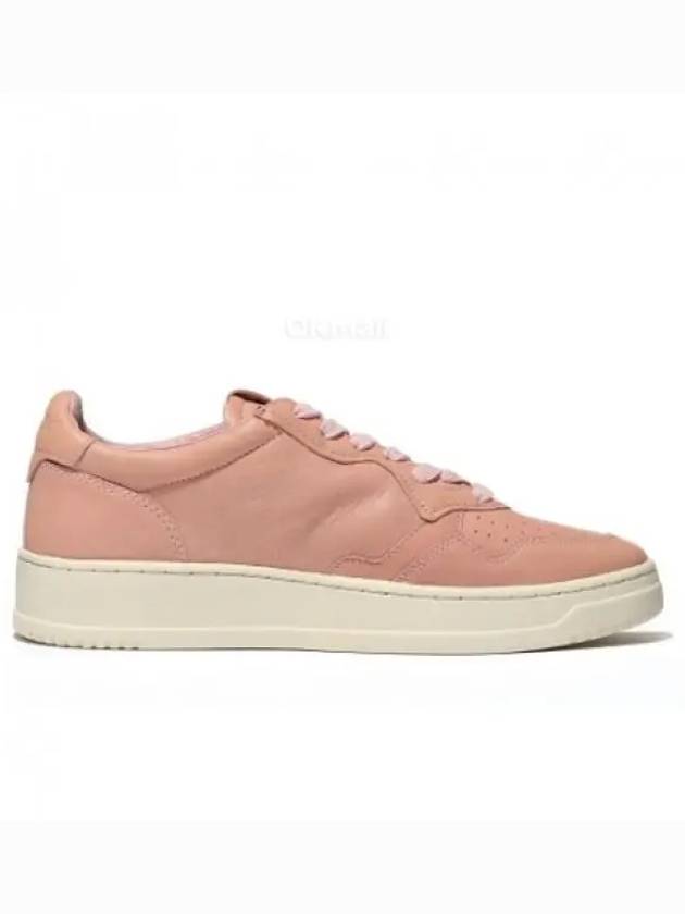 Medalist Goatskin Low Tab Sneakers Pink - AUTRY - BALAAN 2