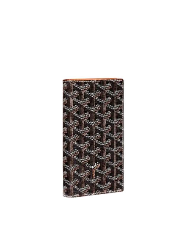 Saint Lambert Long Wallet Black Tan - GOYARD - BALAAN 1