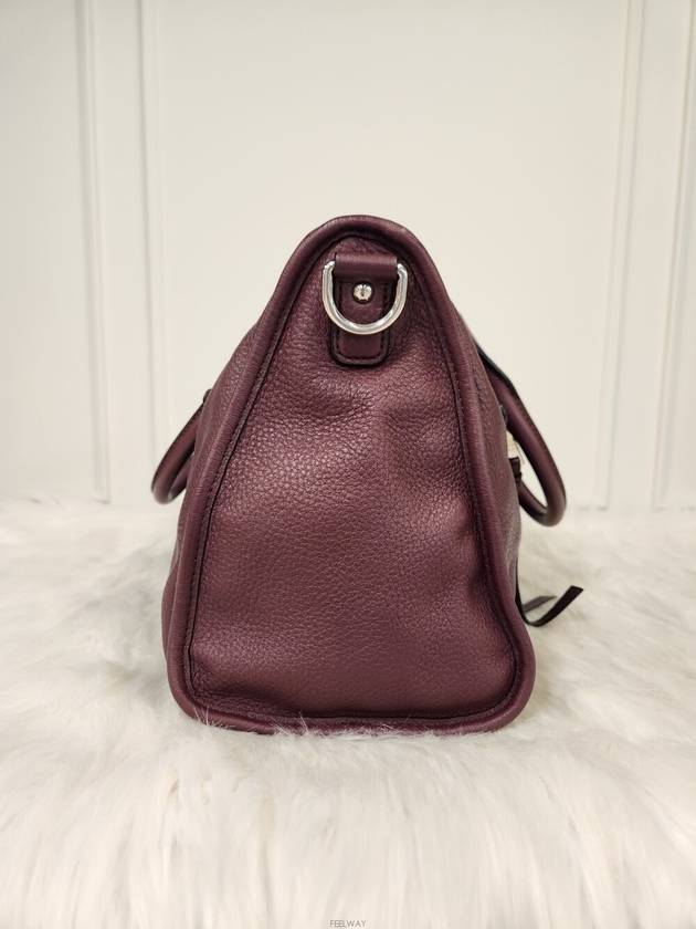 Daol Sangin Store Vitello Dino Motor Bag Burgundy BL0805 Condition A - PRADA - BALAAN 3