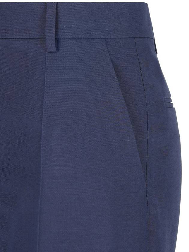 Valentino Garavani Trousers Blue - VALENTINO - BALAAN 3