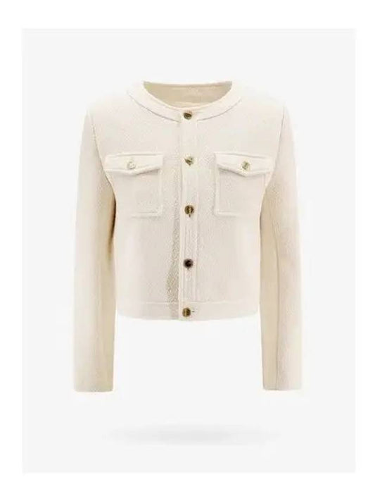 Dani Cotton Jacket Ivory - CELINE - BALAAN 2