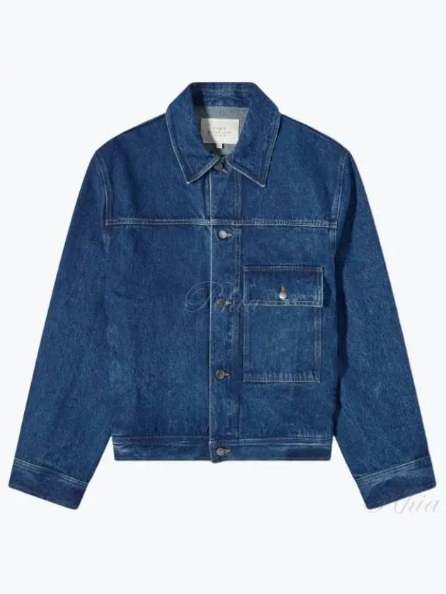 PETAR Denim Jacket Indigo Wash SNM 1079 PETAR - STUDIO NICHOLSON - BALAAN 1