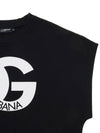 DG Logo Short Sleeve T-Shirt Black - DOLCE&GABBANA - BALAAN 5