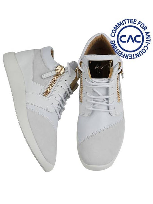 RU70042 001 Runner White Sneakers - GIUSEPPE ZANOTTI - BALAAN 2