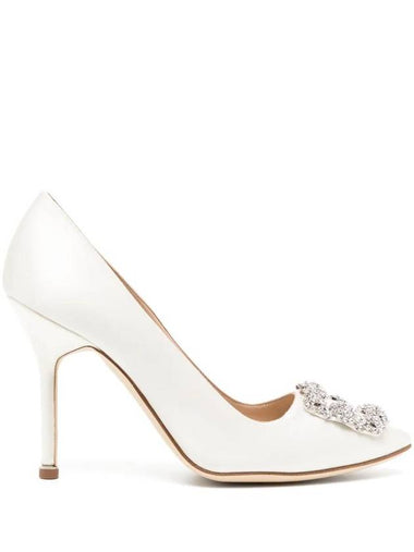 Hangisi Satin Pumps - MANOLO BLAHNIK - BALAAN 1