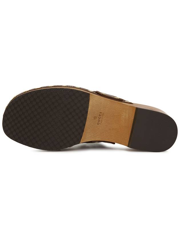 Horsebit GG Canvas Slippers Beige - GUCCI - BALAAN 6