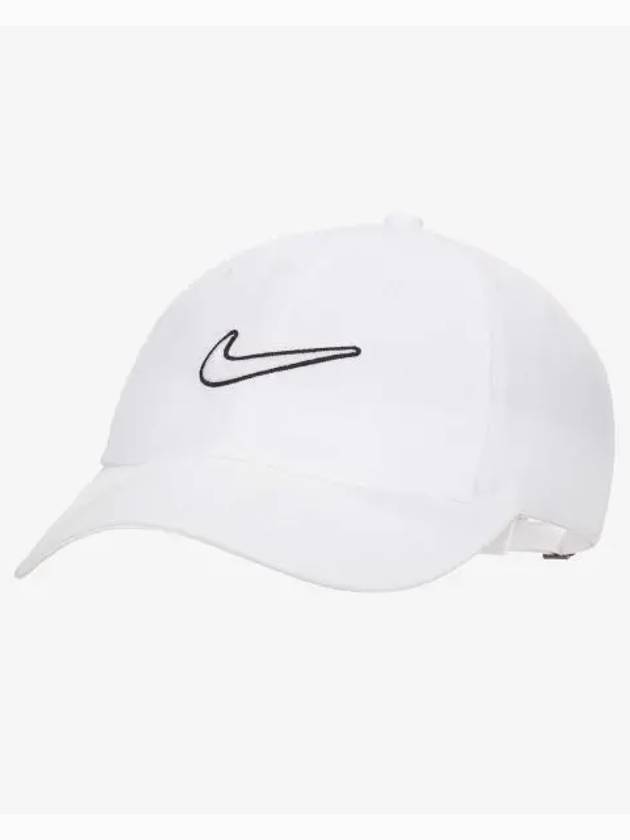 Club Unstructured Swoosh Ball Cap White - NIKE - BALAAN 2