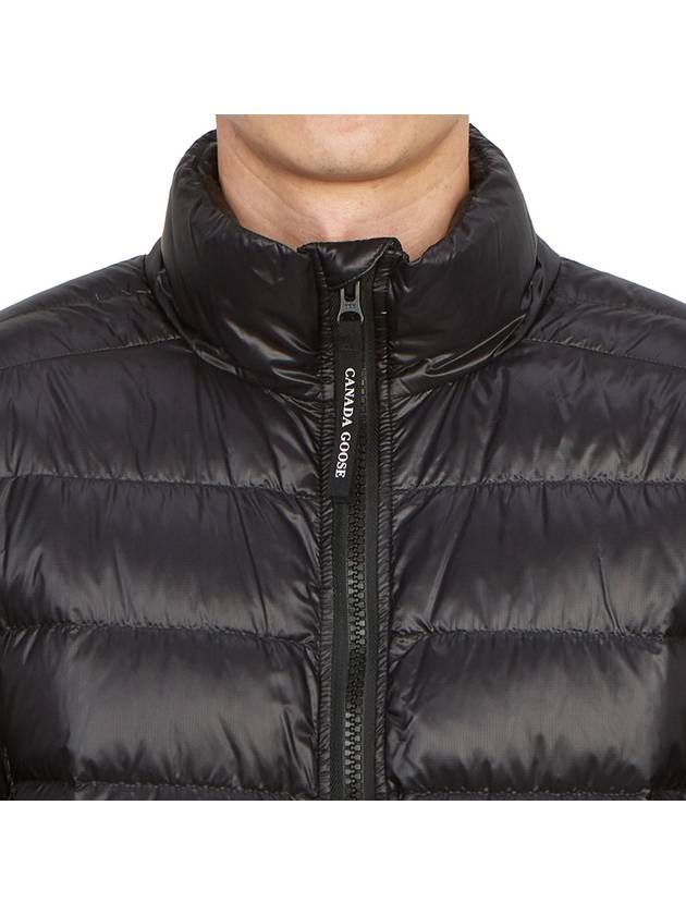 Crofton Quilting Down Padding Jacket Carbon - CANADA GOOSE - BALAAN 9